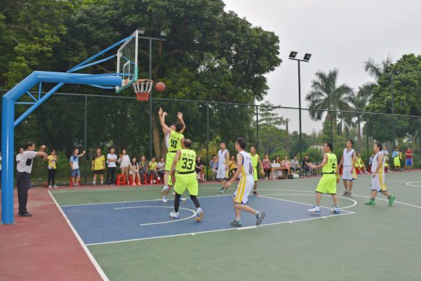 植保所与茶叶所开展青年交流活动暨篮球比赛