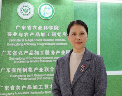 广东省农业科学院蚕业与农产品加工研究所所长、广东省预制菜产业联合研究院院长徐玉娟。受访者供图